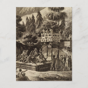 British Columbia illustration View Postcard