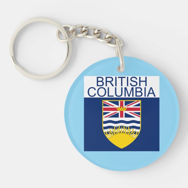 British Columbia Key Ring (Front)