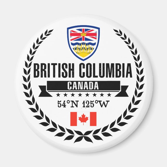 British Columbia Magnet (Front)