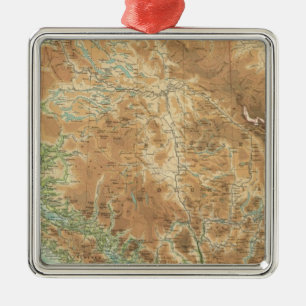 British Columbia Metal Tree Decoration