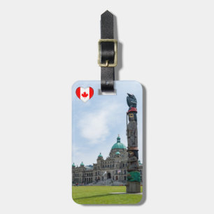 British Columbia Parliament - Victoria, Canada Luggage Tag