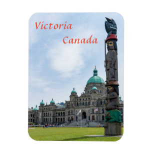 British Columbia Parliament - Victoria, Canada Magnet