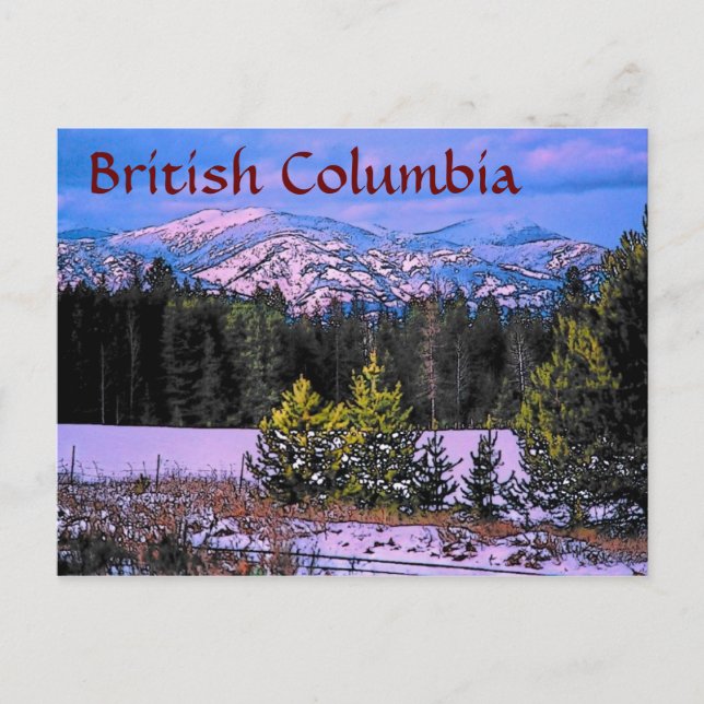 British Columbia Postcard (Front)