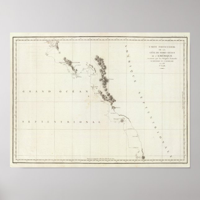 British Columbia, Washington, and Oregon Poster (Front)