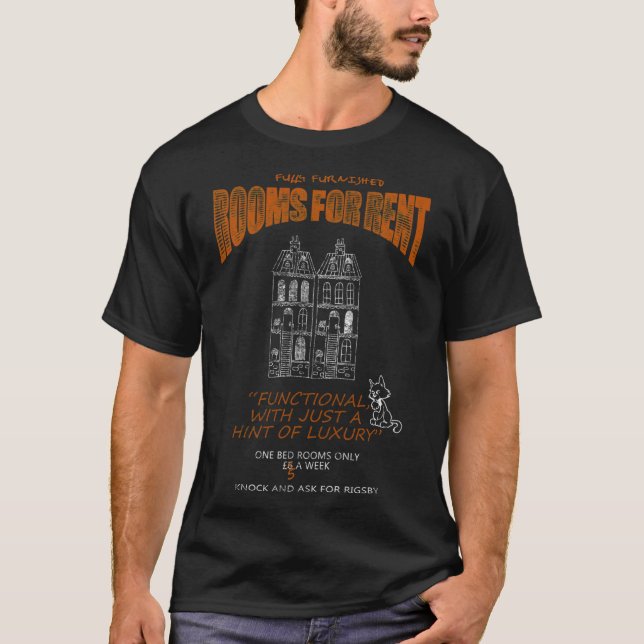 British Comedy Rising Damp Leonard Rossiter Essent T-Shirt (Front)