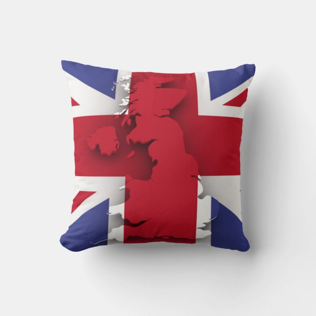 British country flag cushion (Front)