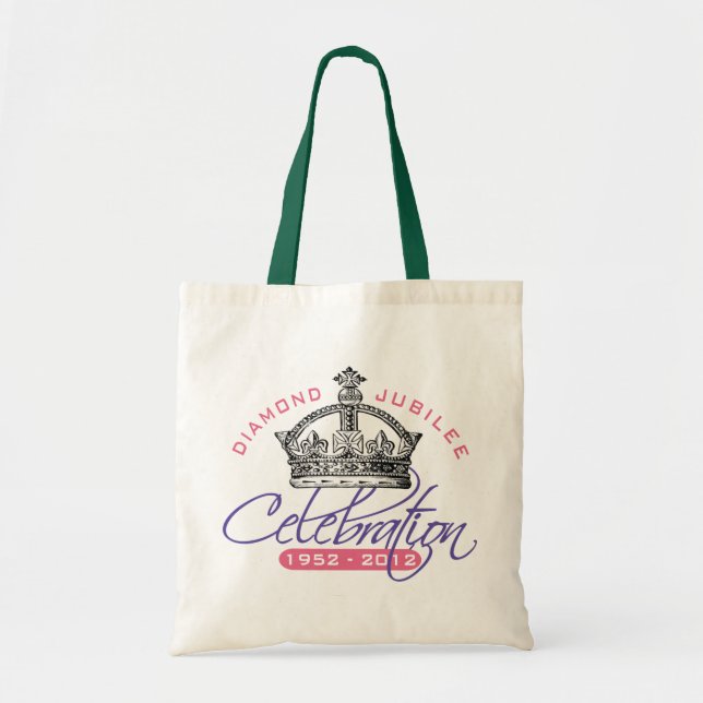 British Diamond Jubilee - Royal Souvenir Tote Bag (Front)