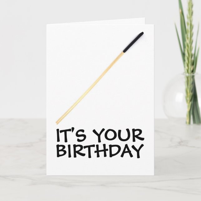 BRITISH DISCIPLINE CANING BIRTHDAY CARDS (Front)