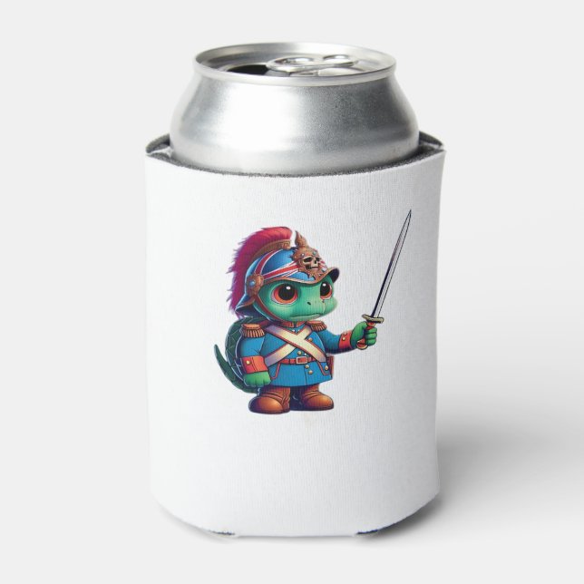 British Dragoon Defender Halloween's Regal Reptile Can Cooler (Can Front)