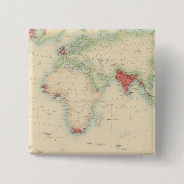 British Empire 15 Cm Square Badge (Front)