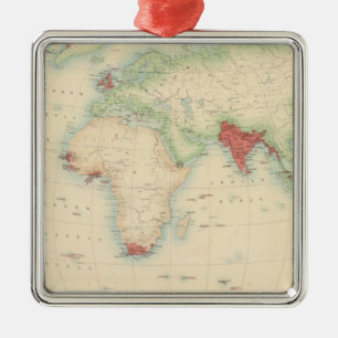 British Empire Metal Tree Decoration