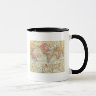 British Empire, routes, currents Mug