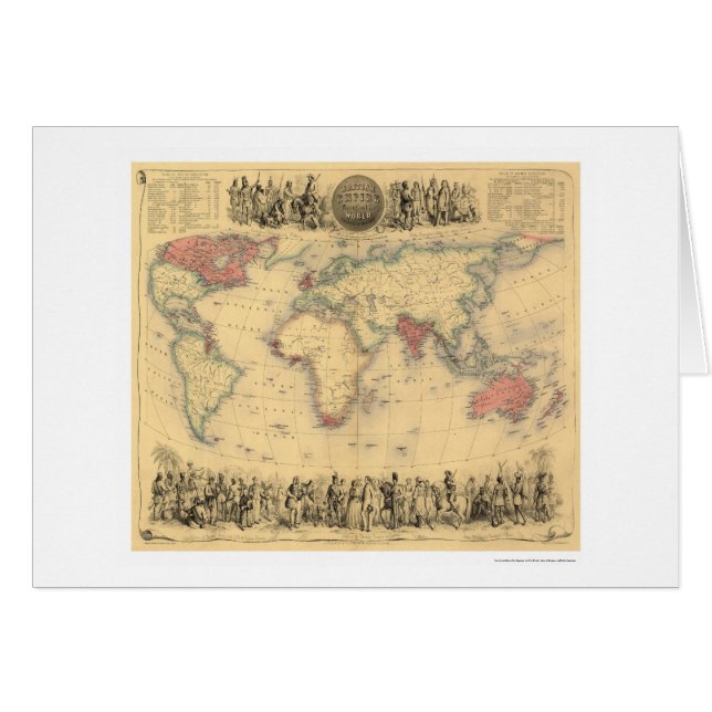 British Empire Throughout the World 1855 (Front Horizontal)