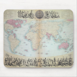 British Empire throughout the World Mouse Pad