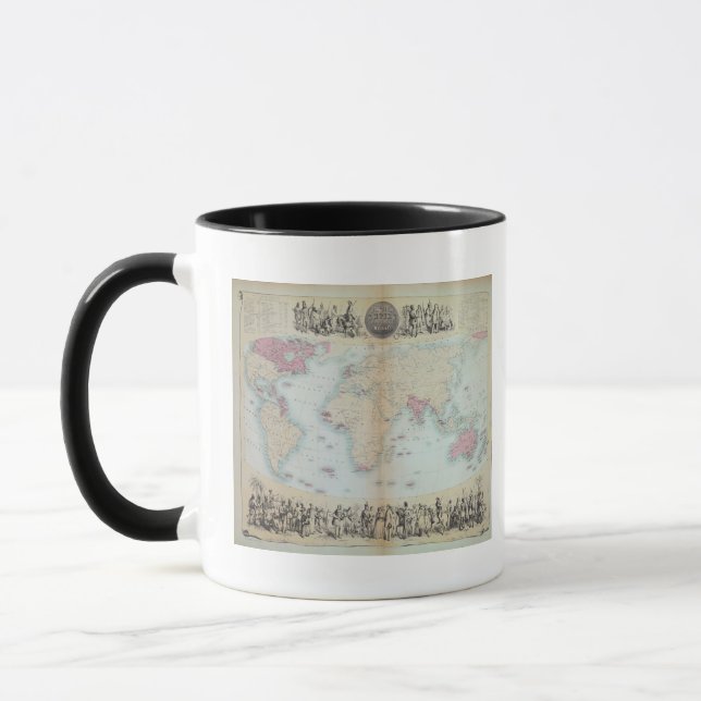 British Empire throughout the World Mug (Left)