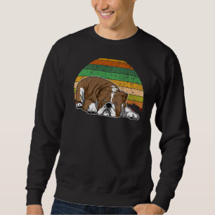 British English Bulldog Dog Breed  110 Sweatshirt