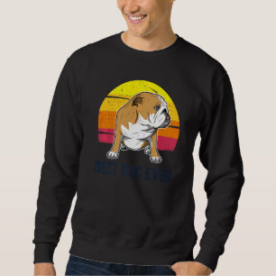 British English Bulldog Dog Breed 185 Sweatshirt