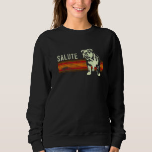 British English Bulldog Dog Breed  6 Sweatshirt