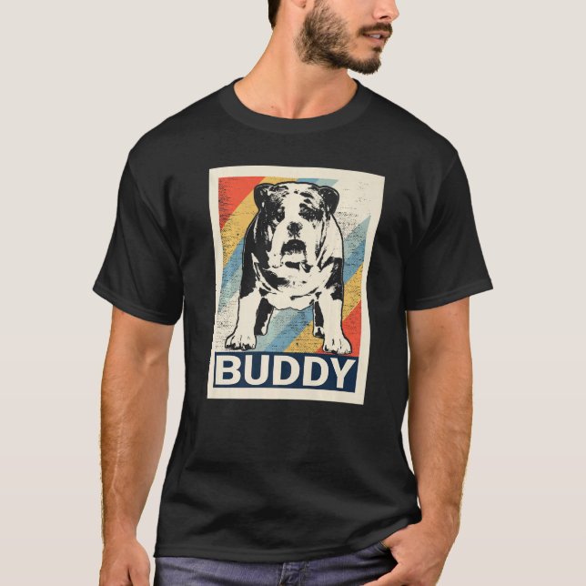 British English Bulldog Dog Breed  8 T-Shirt (Front)