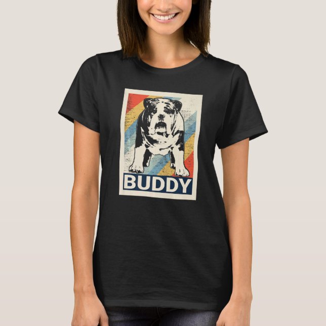 British English Bulldog Dog Breed  8 T-Shirt (Front)
