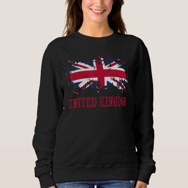 British enthusiasts for United Kingdom and United  Sweatshirt (Front)