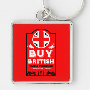 British Farming Support Key Ring