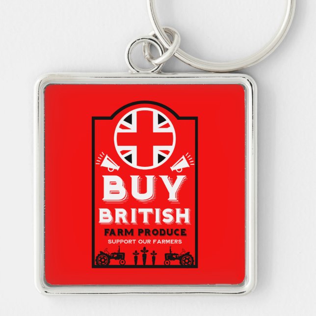 British Farming Support Key Ring (Front)