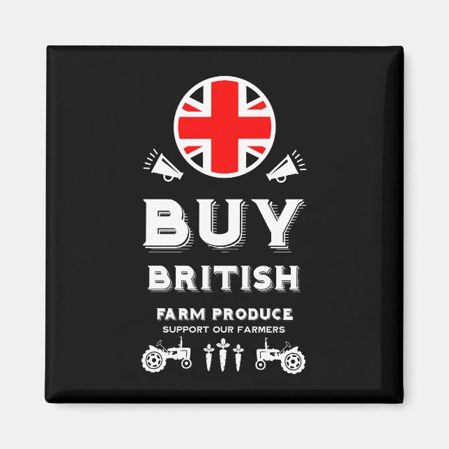 British Farming Support Magnet (Front)
