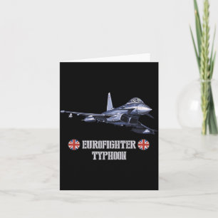 British Figher Aircraft Modern Fighter Jet Card