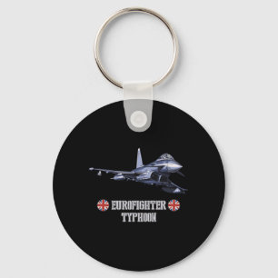 British Figher Aircraft Modern Fighter Jet Key Ring