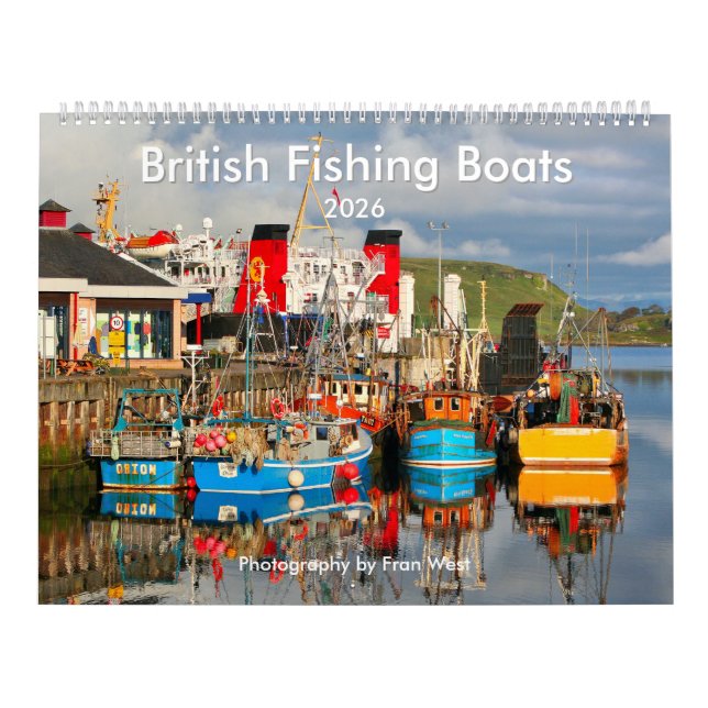 British Fishing Boats 2026 Calendar (Cover)
