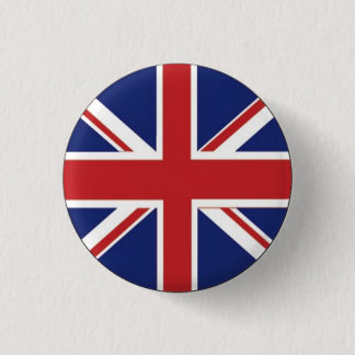 British Flag 3 Cm Round Badge