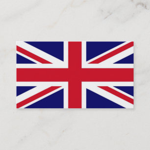British Flag Business Card