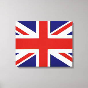 British flag canvas print