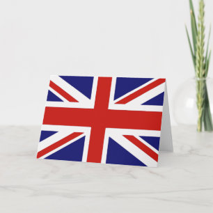 British flag card