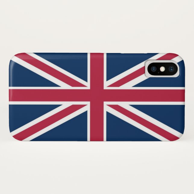 British flag Case-Mate iPhone case (Back (Horizontal))