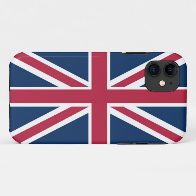 British flag Case-Mate iPhone case (Back (Horizontal))