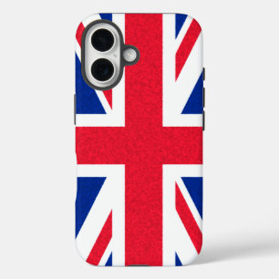 British flag iPhone 16 case