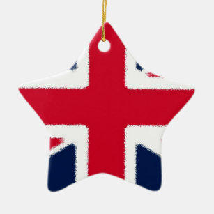 British Flag Ceramic Tree Decoration