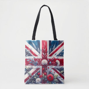 British Flag Cotton Tote Bag