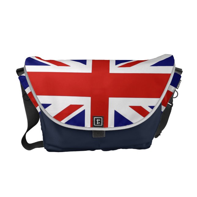 British flag courier bag (Front)