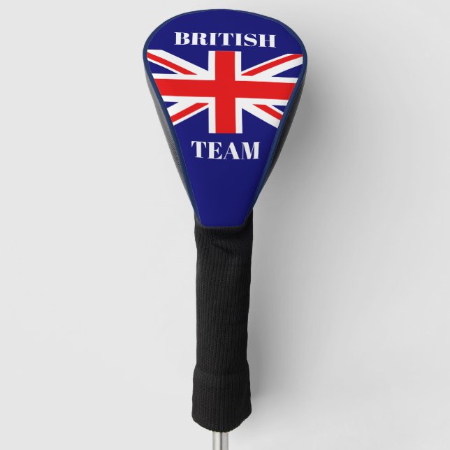 British Flag Customise British Team Golf Head Cover (Front)