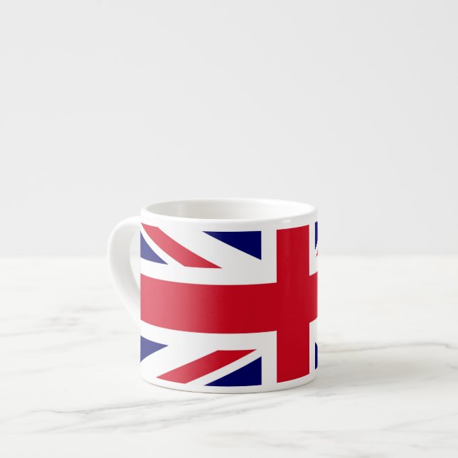British Flag Espresso Cup (Front Left)