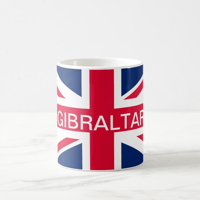 British Flag Gibraltar Mug (Center)