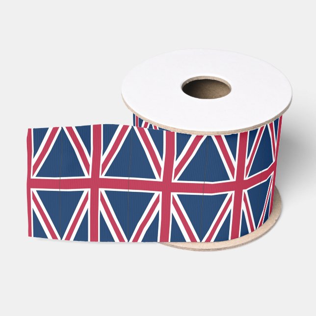 British flag grosgrain ribbon (Spool)