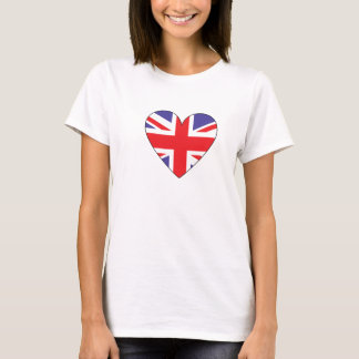 British flag heart T-Shirt