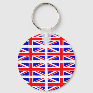 BRITISH FLAG KEY RING