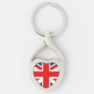 British Flag Keychain