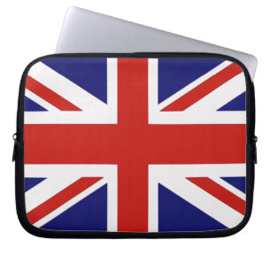 British flag laptop sleeve