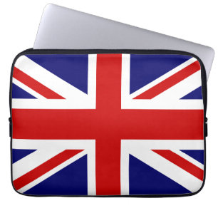 British flag laptop sleeve Union Jack design